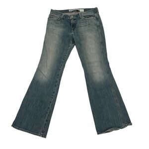GAP Ultra Low Rise Stretch Wide Leg Jeans Size 12 Women’s